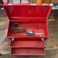 工具箱　ドライバー等　まとめ
の画像
