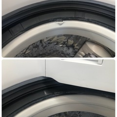 ★K062★SHARP製★2021年製8㌔/4.5㌔洗濯乾燥機★6ヶ月保証付き★近隣配送・設置可能の画像