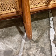 ラタン　ソファの画像