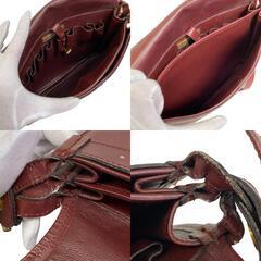 カルティエ CARTIER ショルダーバッグ マストライン ボルドー ボルドーの画像