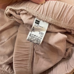 GU ルームウェア　Lサイズ ライトピンク　2点セットの画像