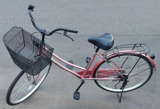 26インチ 🚲 中古 自転車 8,980円 🔑鍵 💡ライト付 新規防犯登録