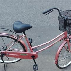 【売約済み】26インチ 🚲 中古 自転車 8,980円 🔑鍵 💡ライト付 新規防犯登録料コミ 872の画像
