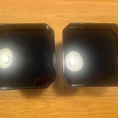三宝　２個セット　7寸　黒の画像
