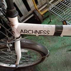 折りたたみ中古自転車2台の画像