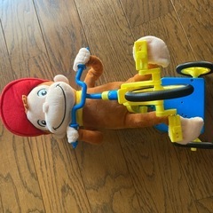 おさるのジョージ三輪車の画像