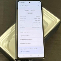 Android Galaxy Z Fold 5｜512gb｜SIMフリーの画像