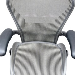 アーロンチェア Bタイプ フルサポート ランバーサポート付 オフィスチェア HermanMiller ハーマンミラー ブラックの画像