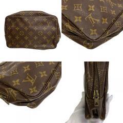 ルイヴィトン LOUIS VUITTON クラッチバッグ モノグラム トゥルーストワレット23 M47524 ブラウンの画像