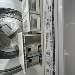 「美品」洗濯機panasonic econavi 23年8kg 仙台市内の方　無料配達設置の画像