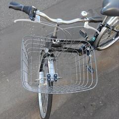 【売約済み】26インチ 🚲 中古 自転車 12,800円 🔁6段切替 🔑鍵新品 💡オートライト付 新規防犯登録料コミ 874の画像