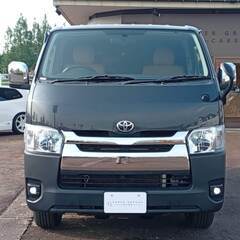 ☆人気のハイエースリフトアップ！☆ トヨタ ハイエースバン 4WD ディーゼルターボ スーパーGL ロングの画像