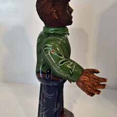 ●未使用デッドストック(^^♪●ユニバーサルスタジオ　ブリキ　ゼンマイ歩行　THE WOLFMAN/ウルフマン 狼男 ビンテージ品●の画像
