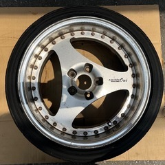 ADVAN Oni アドバン オニ 17インチ 5穴 当時物 深リム お盆期間中もお渡し可能の画像