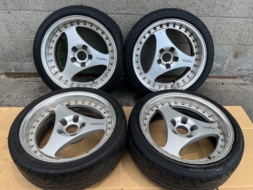 ADVAN Oni アドバン オニ 17インチ 5穴 当時物 深リム お盆期間中もお渡し可能