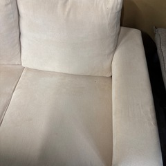 ローソファ ベージュの画像