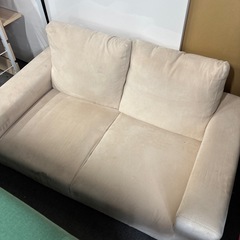 ローソファ ベージュの画像