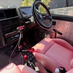 ジムニーJA11改　リフトアップ公認車の画像