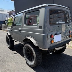 ジムニーJA11改　リフトアップ公認車の画像