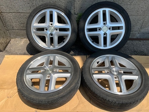 【直接引取希望】 美品 MC22S ワゴンR RR 純正アルミホイール4本 お盆期間中もお渡し可能