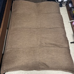2人掛け用　折りたたみ式ソファの画像