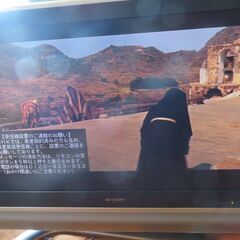 テレビとDVDレコーダーSHARP LC-37BD1WとDV-AC52の画像