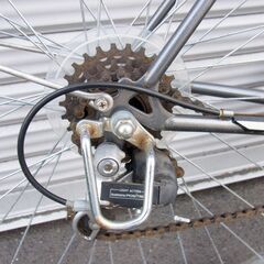 稀少 Panasonic/パナソニック ロードバイク/自転車 PN-500 27インチ UKAI27×4/1～13/8WO ステンホイール/現状渡/要メンテの画像