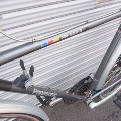 稀少 Panasonic/パナソニック ロードバイク/自転車 PN-500 27インチ UKAI27×4/1～13/8WO ステンホイール/現状渡/要メンテの画像