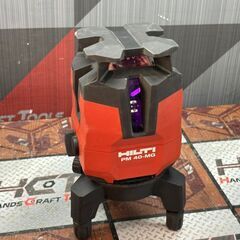【ジャンク品】ヒルティ HILTI PM40-MG マルチラインレーザー バッテリ無し【ハンズクラフト佐賀】【中古】の画像