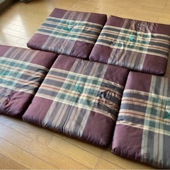座布団5枚（座布団袋付き）の画像