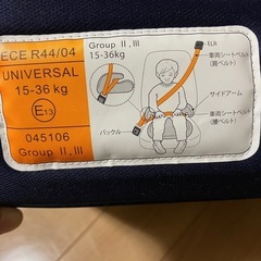 ジュニアシートの画像