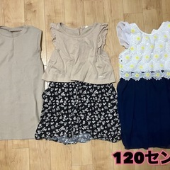 100センチ〜120センチ　女の子服9点
の画像