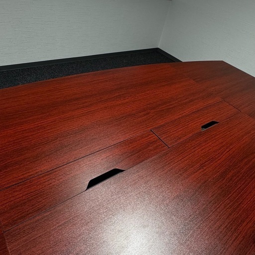 早い者勝ち！ぴっかぴか！240cm×120cm　ミーティングテーブル