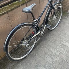 リサイクルショップどりーむ荒田店　No408 自転車　シティサイクル　２７インチ　BIZSTREET　ギア切り替え付き♪　LEDオートライト付き♪　上程良好♪の画像