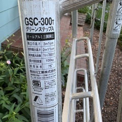 巨大三脚 屋根まで届く高さ 園芸の画像