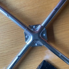 タイヤ交換 ソケットレンチ タイヤ止めの画像