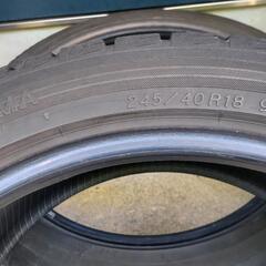 245/40R18車検用スタッドレス2本♪の画像