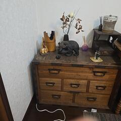 古道具　桐箪笥の画像