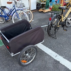 🚴【自転車】入荷！サイクルトレーラー CXWXC 耐荷重40KG【綺麗め自転車買います！アールワン田川】の画像
