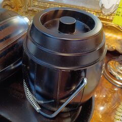 KING CASK　鹿野漆器　ピッチャー＆アイスペールセット　サイズ（約）幅32×奥20×高34　　■近隣配送無料 買取GO‼　栄和店の画像