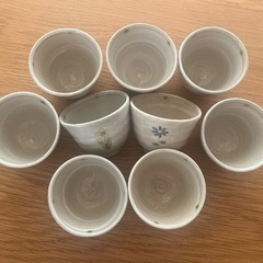 湯呑み　陶器　9個の画像