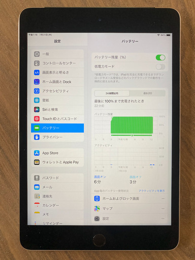 iPad Mini 4, キャリアSIMフリー。4G/WIFI, 32GB