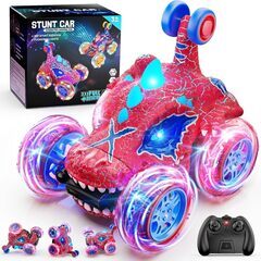 ラジコンカー 恐竜 玩具 恐竜おもちゃ ライト 耐衝撃 電動RC ラジコンカー　転売OK　倒産品　まとめ売り　ネット商材　アマゾン引き上げ商品　メルカリ　副業の画像