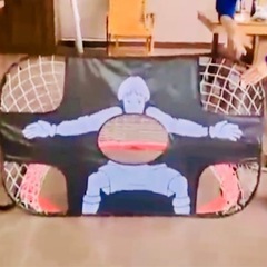 サッカー　組み立て式ミニゴールの画像