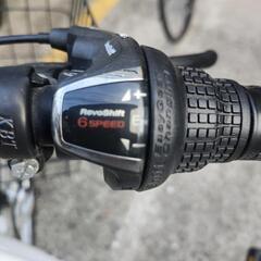 ｢配送無料｣自転車（signal crlss）ホワイト　5307の画像