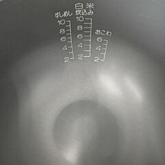 【25＊80004】◆SHARPシャープ◆電子ジャー炊飯器KS-DA18-H◆かまど炊き風『黒厚釜』◆通電確認済み◆98年製の画像