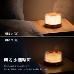 75　加湿器 3.5L 大容量 アロマディフューザー　超音波加湿器 卓上加湿器 アロマ機能 最大30時間連続使用可 ミスト量無段階調節 空焚き防止 静音 省エネ 上部給水  乾燥対策 MUSON Smile1の画像