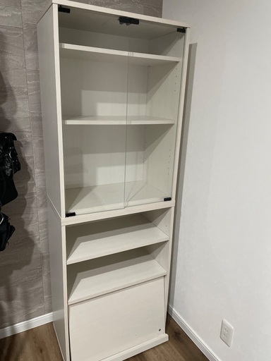 ガラス扉、収納家具