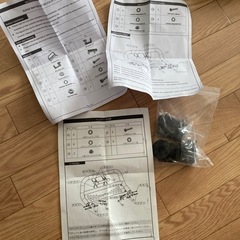 値下げ！デリカ　d5　前期　新品バンパーガードの画像