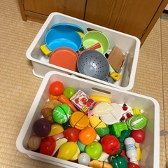 木製おままごとキッチンおまけ付の画像